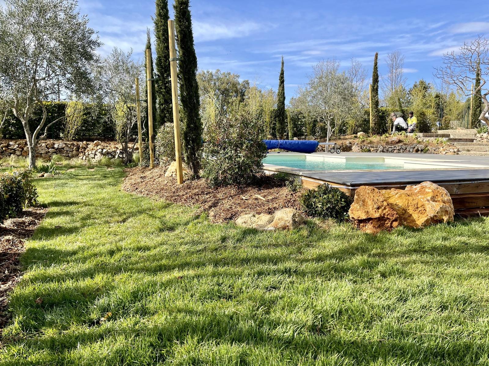 Métamorphose d’un jardin dans un mas à Rians, dans le Var