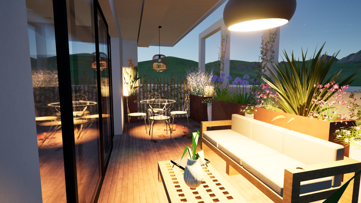 projet aménagement terrasse Avignon