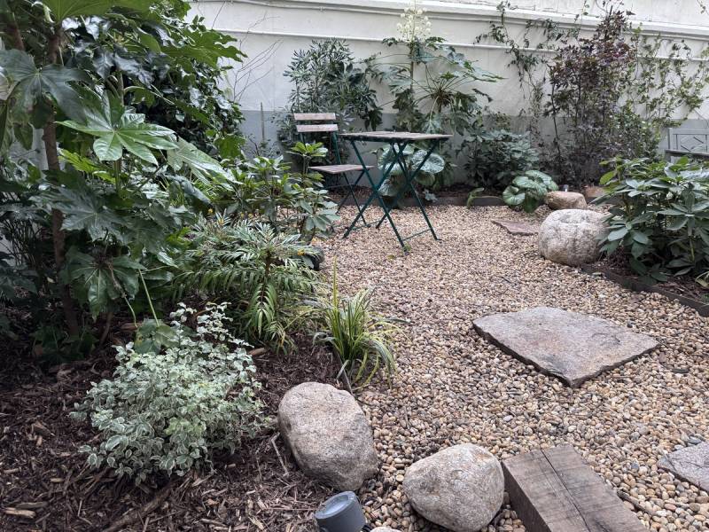 création d'un espace intimiste à l'abris des regards