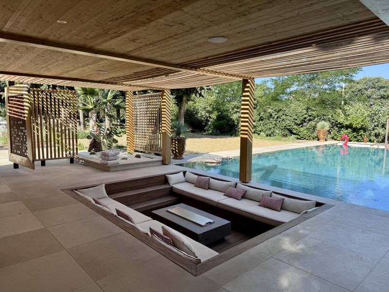 Aménagement paysager haut de gamme à Aix-en-Provence dans les Bouches-du-Rhône (13)