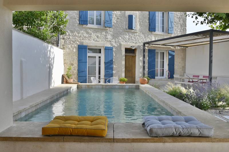 Bassin à l'Aixoise en coeur de ville