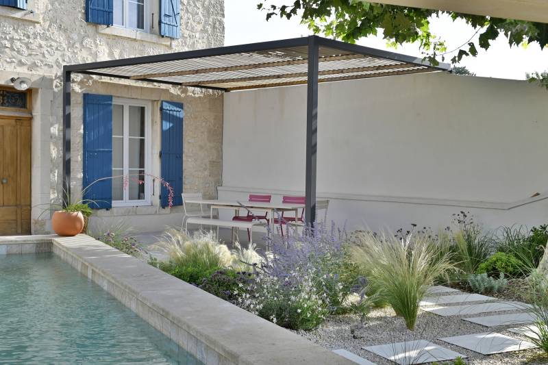 Pergola thermolaquée