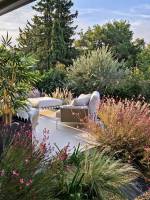 Notre zone d'activité pour ce service Création de jardin paysager avec bassin à poisson et fontaine